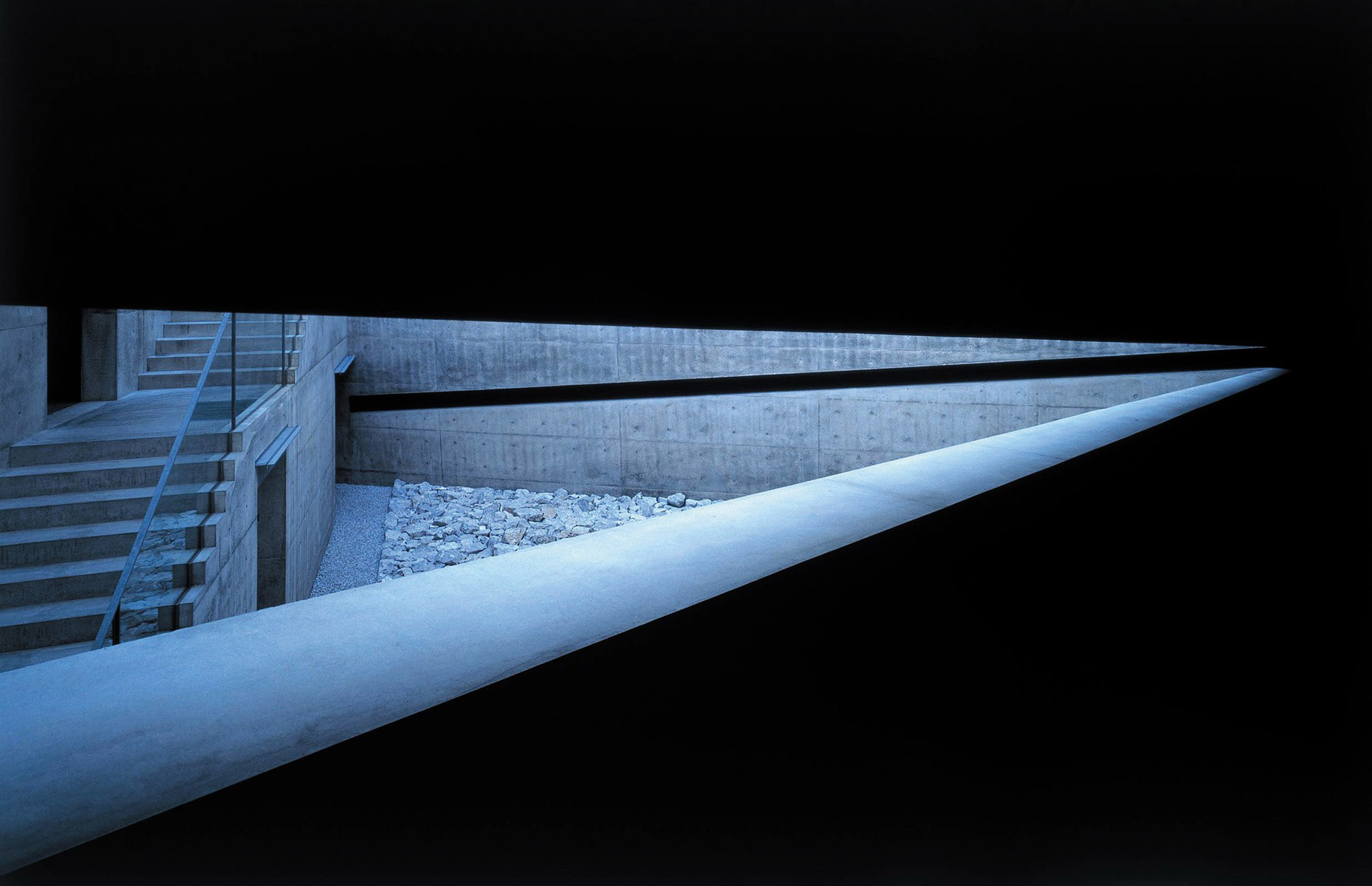 Chichu Art Museum design by Tadao Ando